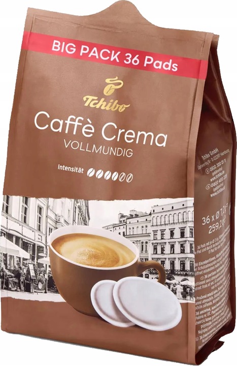 Kawa do Senseo Tchibo Caffe Crema 36 pads saszetki