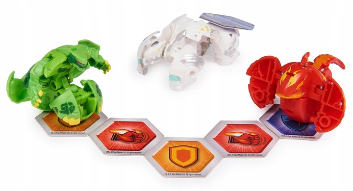 BAKUGAN Evolutions Startowy 3szt GILLATOR Ultra
