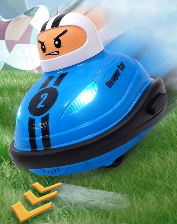 BUMPERY SAMOCHODZIKI ZDALNIE STEROWANE RC DO ZDERZANIA GRA DLA DZIECI