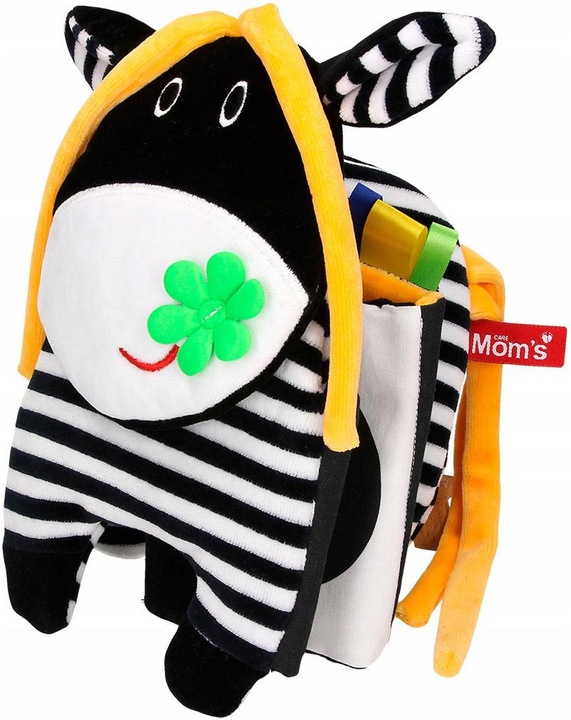 Książeczka KONTRASTOWA Dla Niemowląt Do Łóżeczka