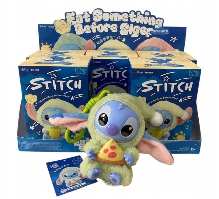Stitch z Brelokiem Maskotka Pluszowa Niespodzianka