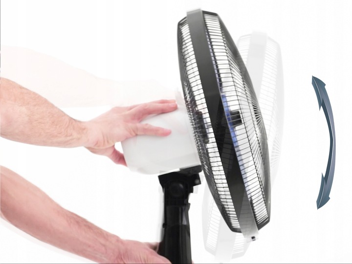 NOWOCZESNY WENTYLATOR podłogowy BIMAR AMA12 CICHY PILOT TIMER OSCYLACJA