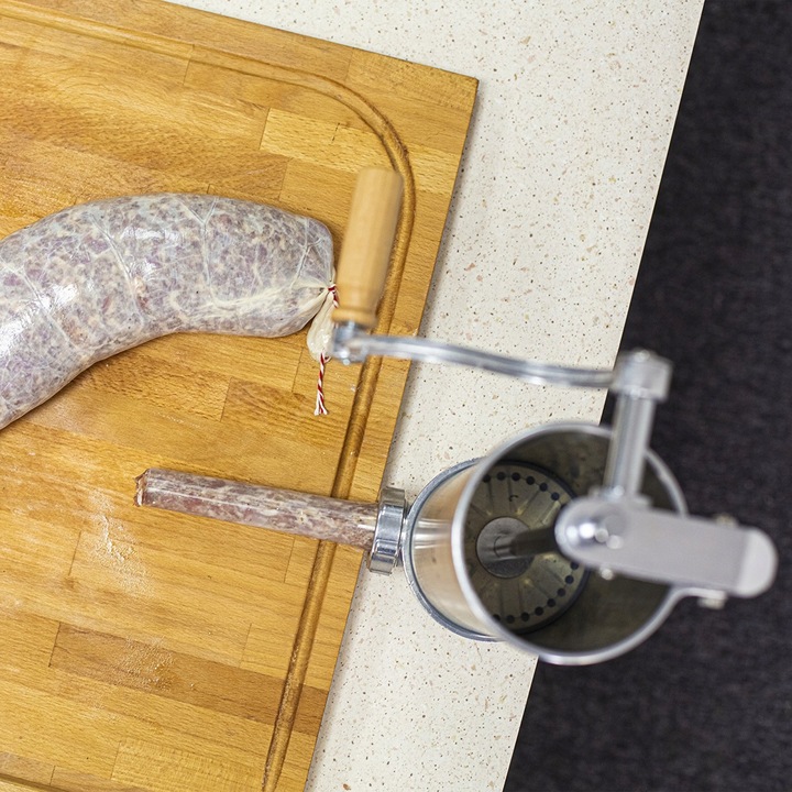 PIONOWA NADZIEWARKA DO KIEŁBAS BROWIN STAL NIERDZEWNA 311007 4 lejki 2,5 kg