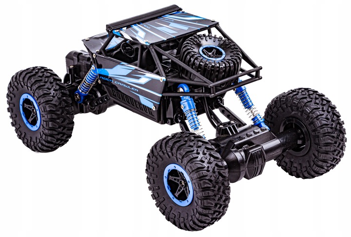 Samochód Auto CRAWLER 2.4 GHz 4x4 ZDALNIE STEROWANY Niebieski 4WD RC