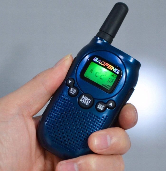 WALKIE TALKIE DLA DZIECI KRÓTKOFALÓWKA ŁOKI TOKI PMR LATARKA USB VOX