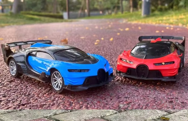 SAMOCHÓD ZDALNIE STEROWANY Super Auto RC Pilot BUGATTI 1:24 Światła LED N
