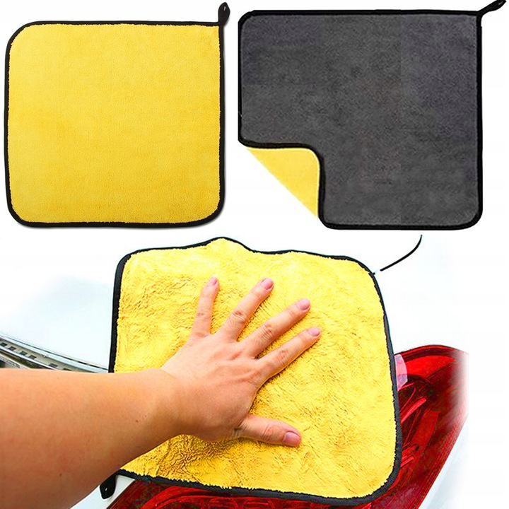 PUSZYSTY RĘCZNIK 30x30 DO OSUSZANIA MIKROFIBRA 80