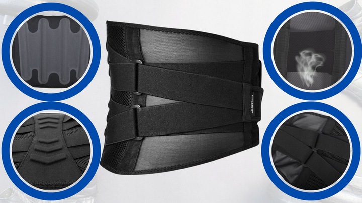 PAS STABILIZUJĄCY KRĘGOSŁUP LĘDŹWIOWY GORSET XXL