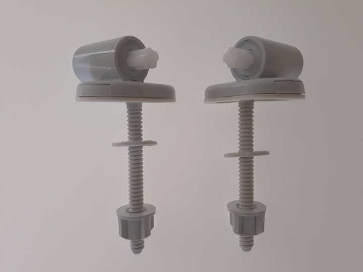 Zawiasy do deski wolny opad Cersanit DELFI EKO MERIDA NEVADA TRENTO