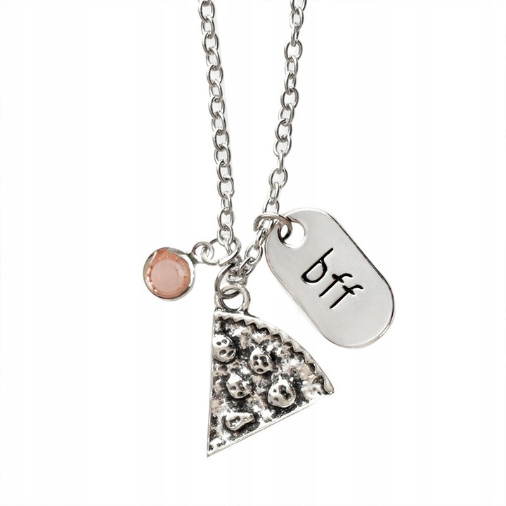 NASZYJNIK 6 PRZYJACIÓŁ BFF PIZZA 6SZT B1000