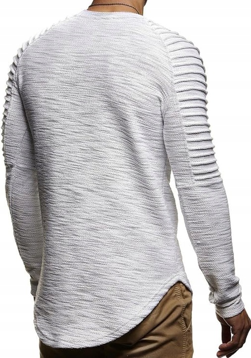 Leif Nelson męski sweter z kapturem koszulka z długim rękawem Rozmiar XXL