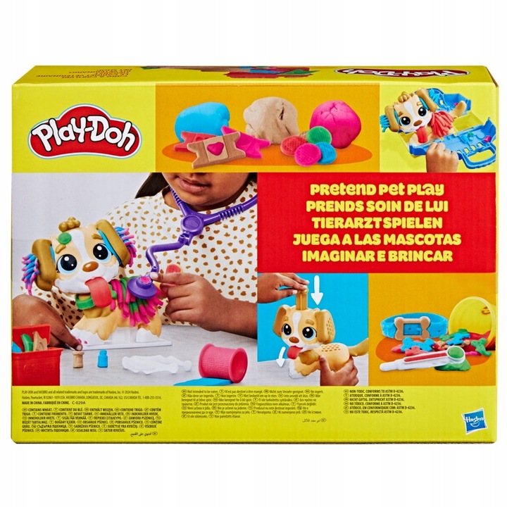 Play-Doh ciastolina zestaw Wizyta u Weterynarza Hasbro F3639