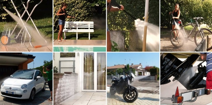 MOCNA MYJKA CIŚNIENIOWA LAVOR ALU FLEX STRONG X7 2500W 180BAR GOTOWY ZESTAW