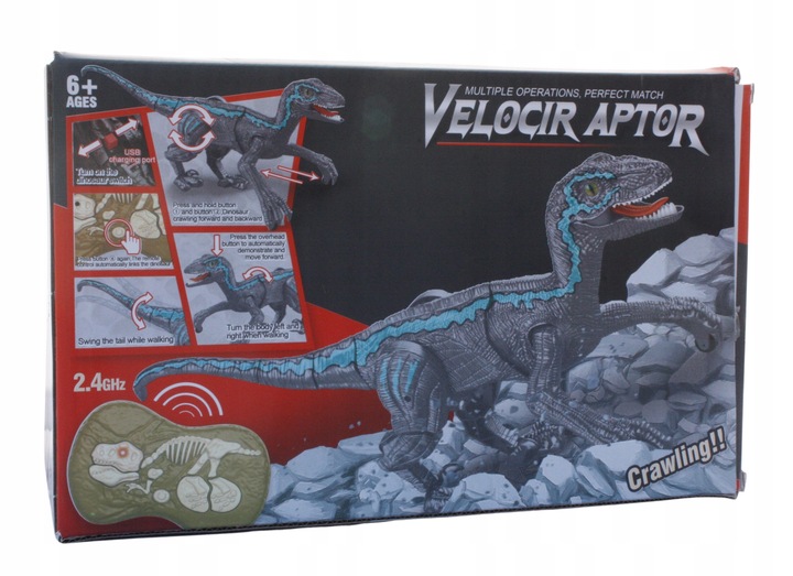 DINOZAUR RC ZDALNIE STROWANY 2.4 GHz 45 E1336 EMAJ