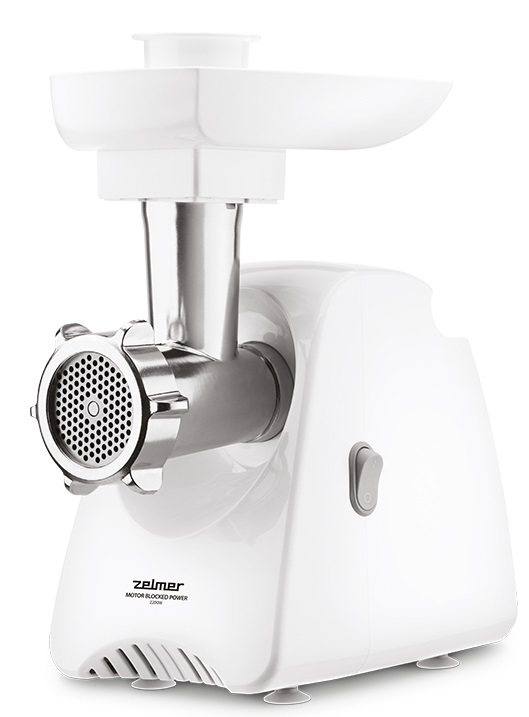 ZELMER MOCNA MASZYNKA DO MIELENIA MIĘSA ZMM5801P 2200W ZOSIA Made in Poland