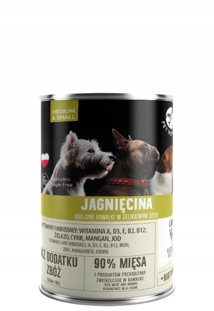 Pet Republic mokra karma dla psa MIX SMAKÓW 30 szt x 400 g