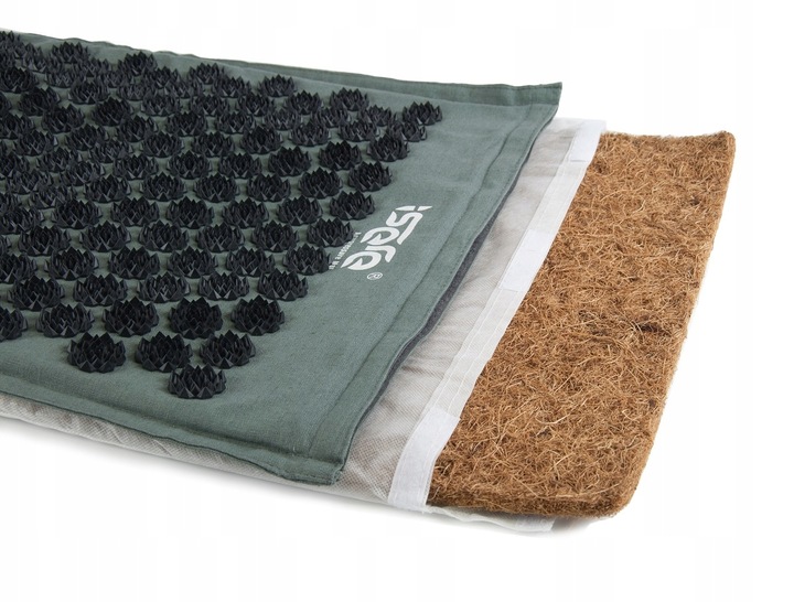 MATA DO AKUPRESURY Z KOLCAMI NATURALNA KOKOS GRYKA