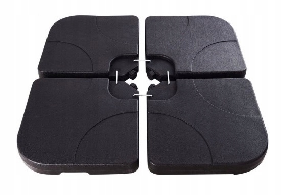 Obciążniki podstawa do parasola pawilonu 4szt wypełnienie woda piasek