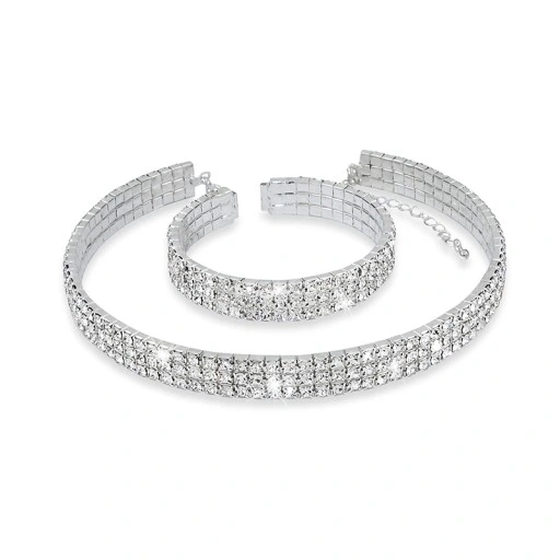 KOMPLET SREBRNY Z CYRKONIAMI BIJOUX 3