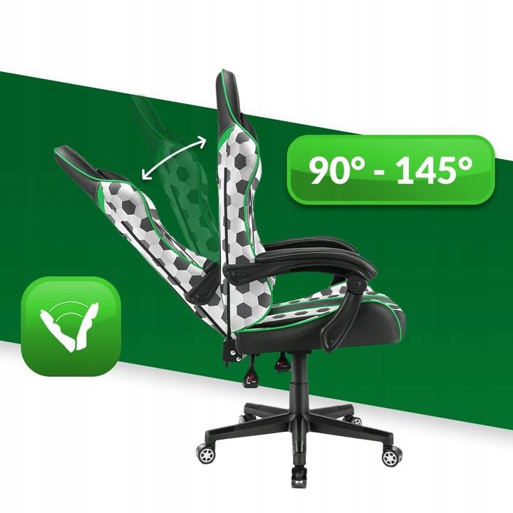 FOTEL GAMINGOWY DLA GRACZA BIUROWY HELL'S