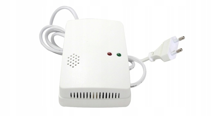 CZUJNIK GAZU ZIEMNEGO I LPG DETEKTOR 230V ALARM SENSOR GAS