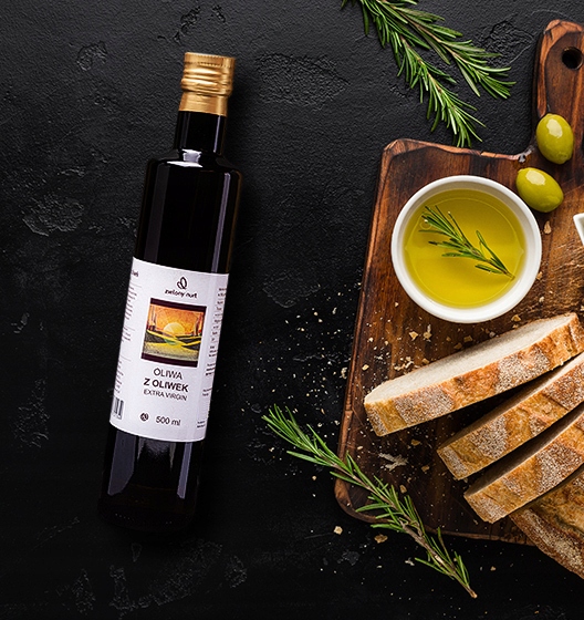 OLIWA Z OLIWEK Extra Virgin 500 ml Tłoczona na Zimno Grecka Zielony Nurt
