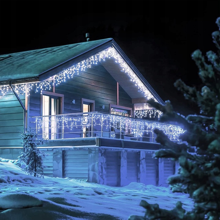SOPLE 300LED FLASH LAMPKI ŚWIĄTECZNE ZEWNĘTRZNE Z FLESZEM ŚWIATEŁKA BALKON