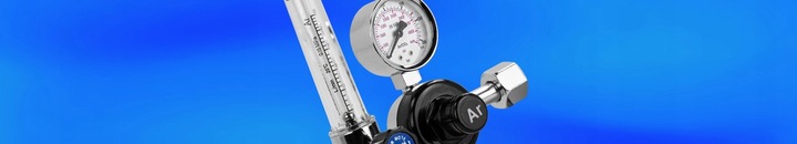 Reduktor Argon CO2 regulator z rotametrem do spawarka TIG MIGOMAT 200 bar