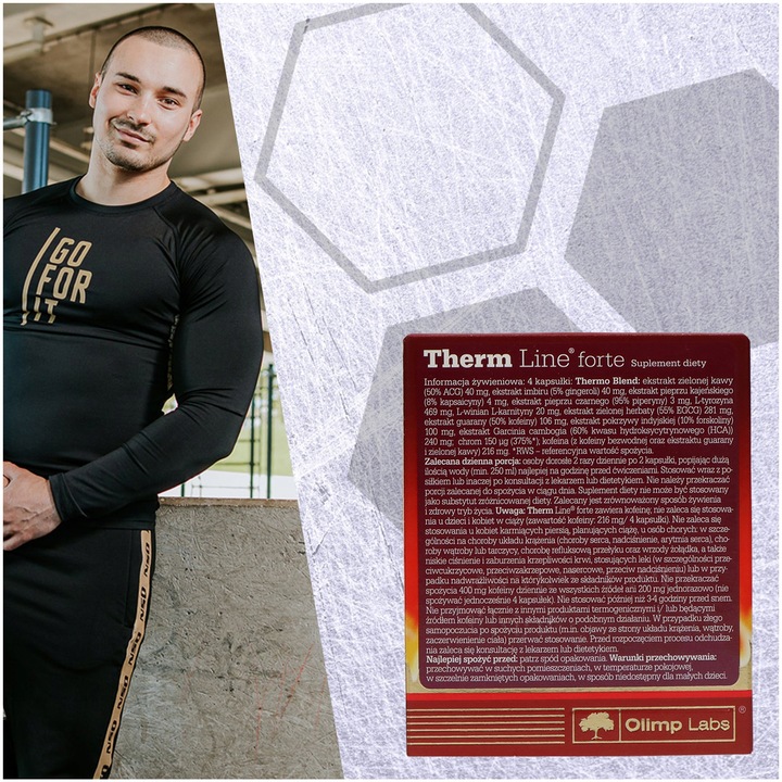 OLIMP THERM LINE FORTE NEW 60caps SPALACZ TŁUSZCZU