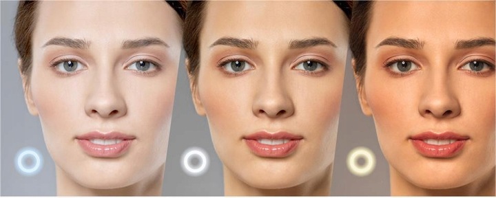 Podswietlane Lusterko do Makijazu LED Kosmetyczne