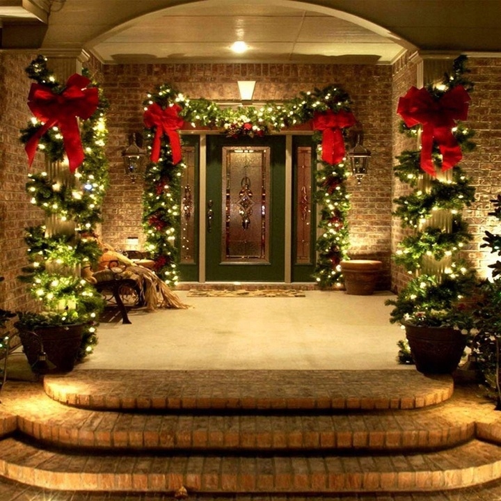 Lampki Czerwony choinkowe LED 500 CZERWONE