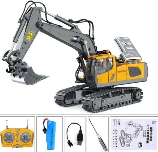 ZDALNIE STEROWANA KOPARKA