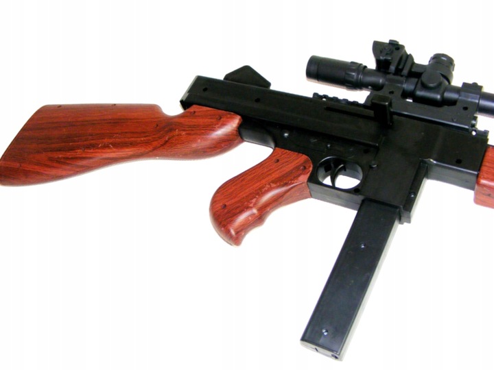 THOMPSON TOMMY GUN KARABIN Pistolety na KULKI 6 mm