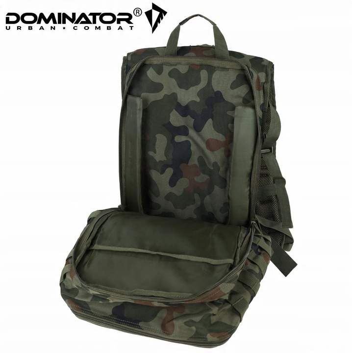 PLECAK WOJSKOWY TAKTYCZNY 45L DOMINATOR MOLLE MORO CAMO PL WOODLAND wz.93
