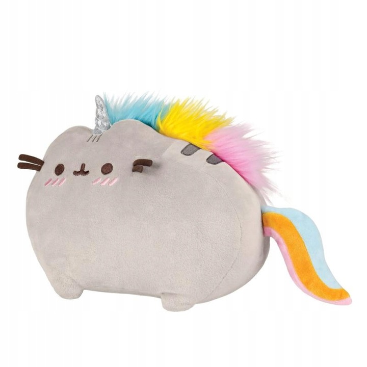 MASKOTKA PUSHEEN DLA DZIECKA KOT JEDNOROŻEC 20cm PLUSZOWA PRZYTULANKA
