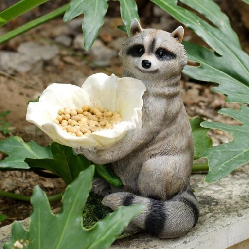 Poidełko dla ptaków szop figurka ogrodowa