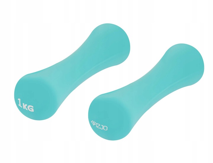 Hantle hantelki 8-shape 1 kg 2 szt 4fizjo