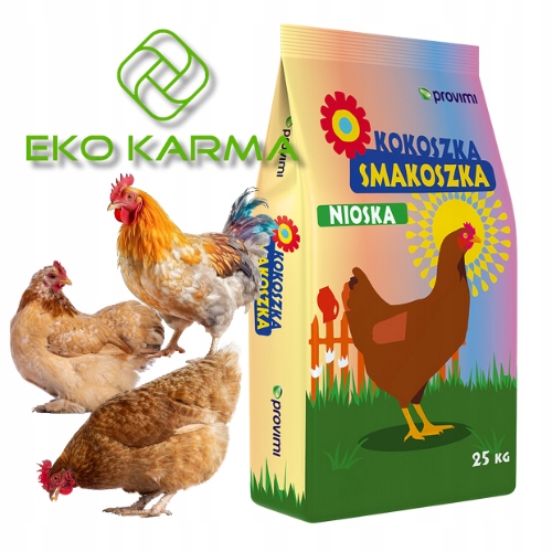 Pasza dla kur niosek sypka - Nioska Kokoszka Smakoszka Provimi 25kg