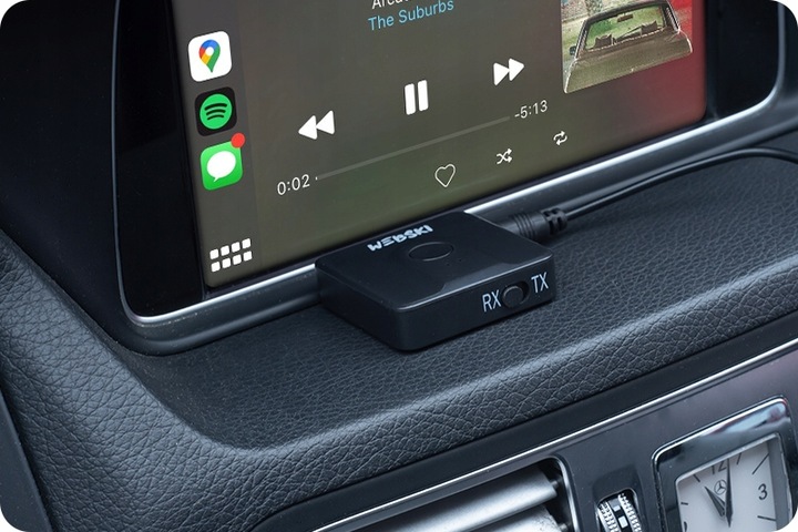 TRANSMITER AUDIO BLUETOOTH NADAJNIK/ODBIORNIK AUX