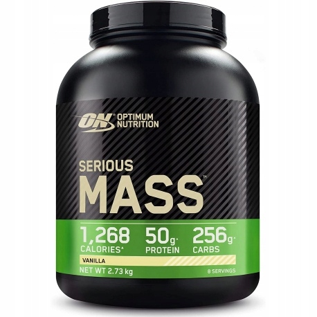 GAINER SERIOUS MASS OPTIMUM NUTRITION 2730g | Ciasteczkowy Ciastko z kremem
