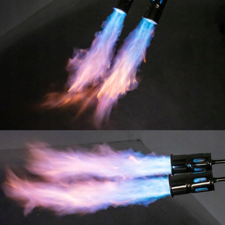 PALNIK DEKARSKI Z PODWÓJNĄ DYSZĄ 2X60/850 MM.