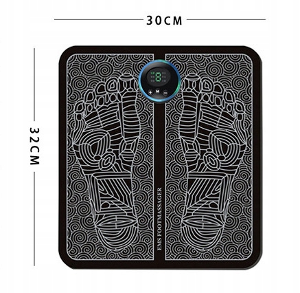 MASAŻER STÓP MATA EMS ELEKTROSTYMULATOR KRĄŻENIA