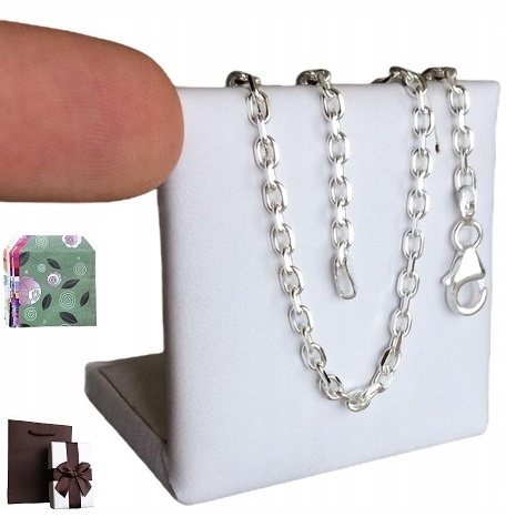 Łańcuszek srebrny 925 Naszyjnik GRUBY (na PREZENT )