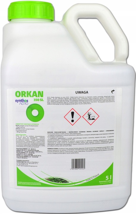 ORKAN 350 SL 5L chwastobójczy Synthos