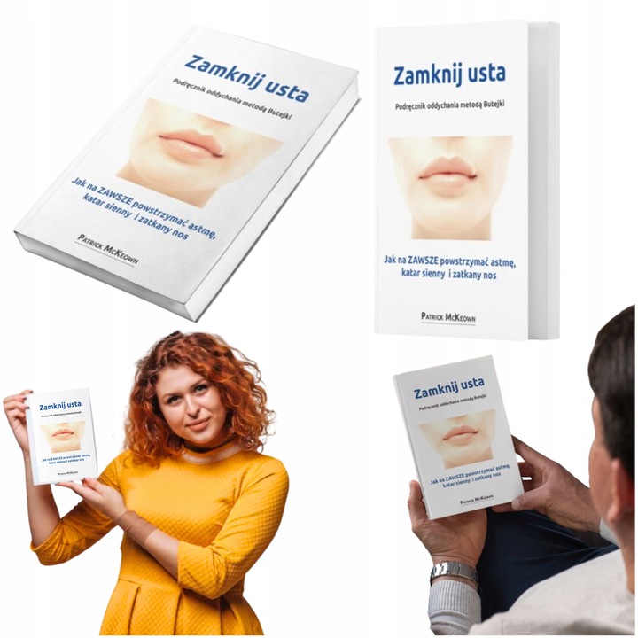 Zamknij usta Patrick McKeown książka metoda Butejki Butejko CHRAPANIE ASTMA