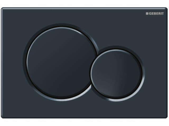 GEBERIT Przycisk uruchamiający spłukujący Sigma01 115.770.DW.5 czarnypołysk