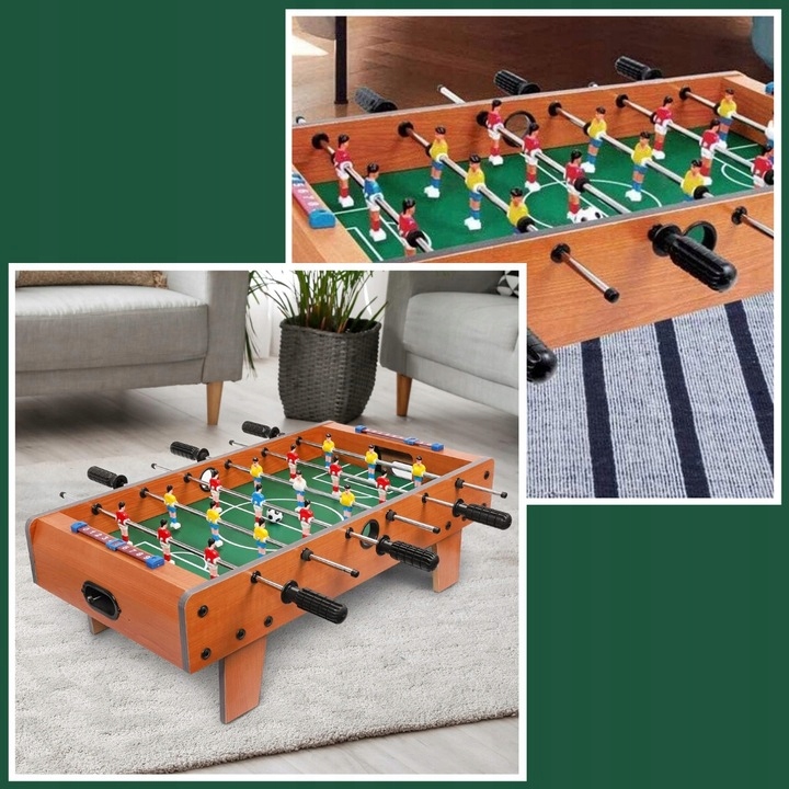 PIŁKARZYKI STOŁOWE PIŁKA NOŻNA STÓŁ DO PIŁKARZYKÓW 18 ZAWODNIKÓW