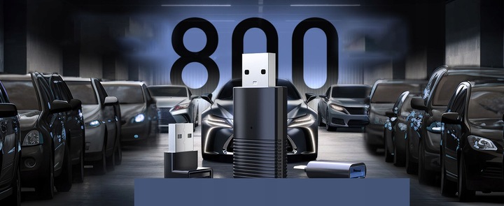 Bezprzewodowy Adapter Mini USB CarPlay do iPhone iOS