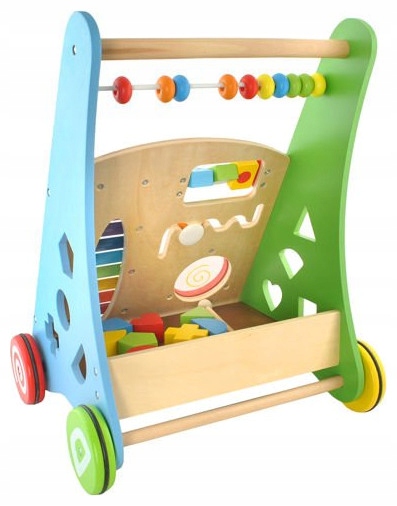 JEZDZIK PCHACZ CHODZIK DREWNIANY SORTER PREZENT NA MIKOŁAJA ROCZEK ZABAWKA
