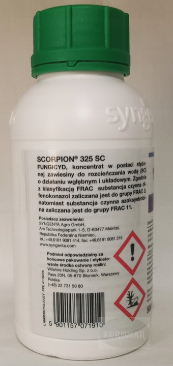 Scorpion 325 SC 0,5L 500ml grzybobójczy